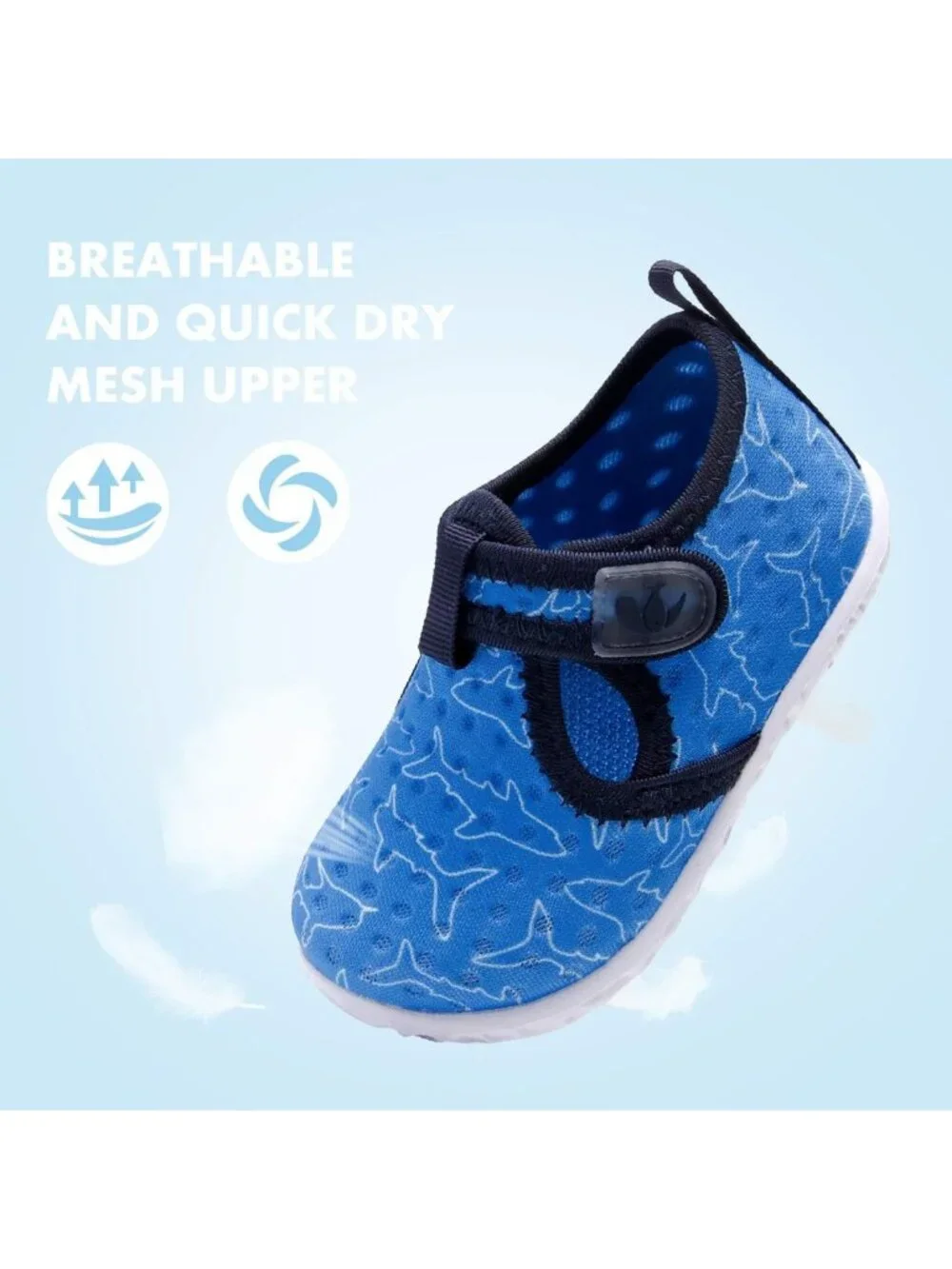 Quick-Dry Aqua Socks for Kids - Lightweight Barefoot Water Shoes for Beach
